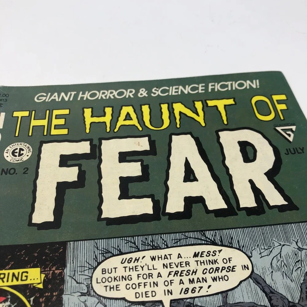The Haunt‎ of Fear No 2 EC Comics July 1991 Giant Horror Sci Fi Comic Book